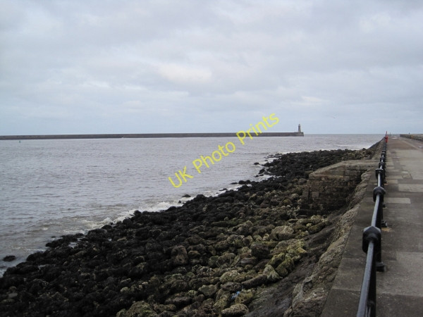 Photo 6"x4" View of Harbour from South Pier, South Shields South Shields c2010