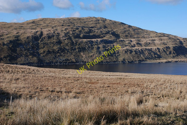 Photo 6"x4" Moorland by Nant-y-moch reservoir Nant-y-moch\/SN7786 c2010