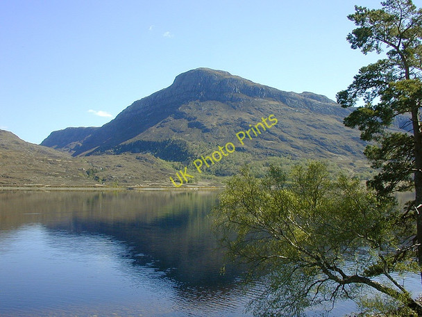 Photo 6"x4" Loch Maree and Beinn a' Mh\u00c3\u00b9inidh Anancaun c2002