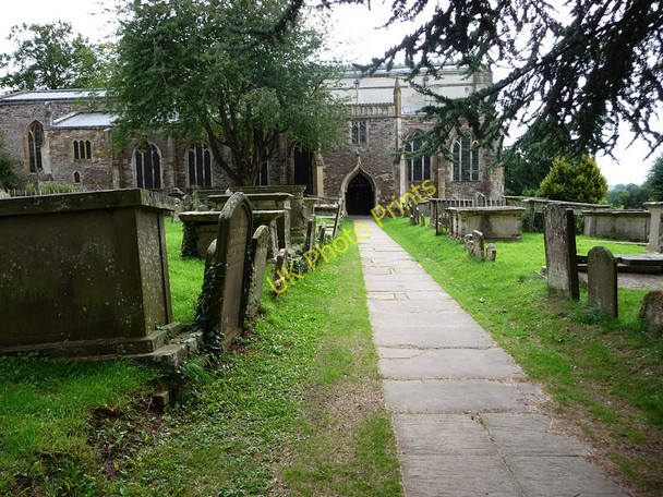Photo 6"x4" Berkeley churchyard Berkeley c2009