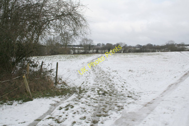 Photo 6"x4" Footpath at Summerley Dronfield c2010