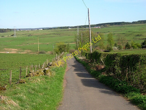 Photo 6"x4" Country Road South of Newton Mearns Newton Mearns c2006