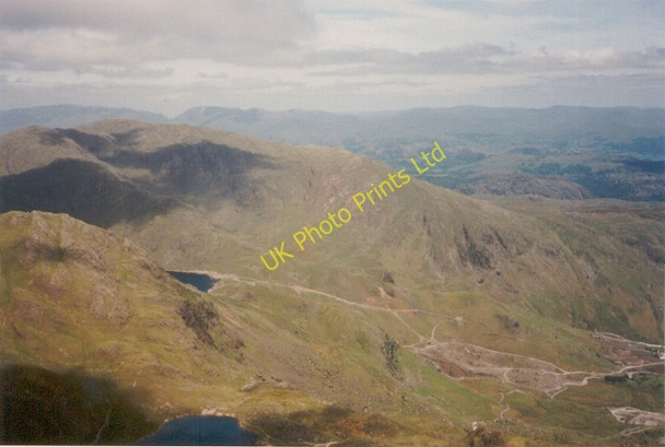 Photo 6"x4" Low Water and Levens Water, Coniston Bowmanstead c1989