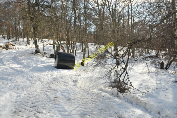 Photo 6"x4" Farm road junction at Faschapple South Clunes c2010