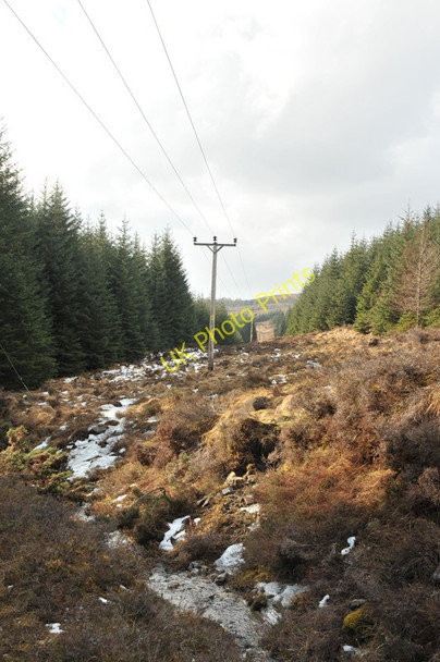 Photo 6"x4" Communication lines in Strath Bran Strath Bran\/NH2461 c2010