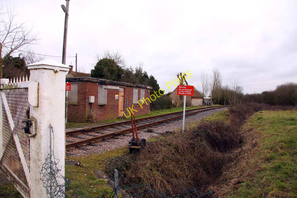 Photo 6"x4" The military railway to Arncott Ambrosden c2010