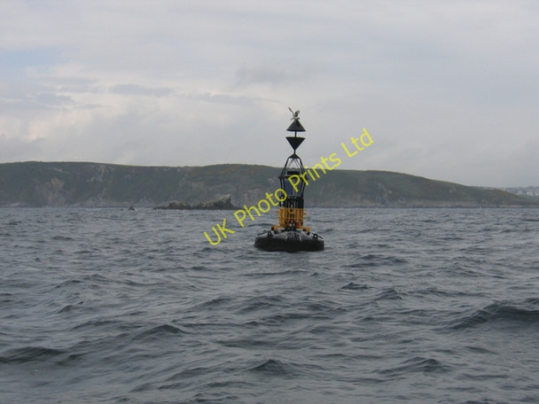 Photo 6"x4" Cardinal buoy for the Gwineas Lamledra c2006