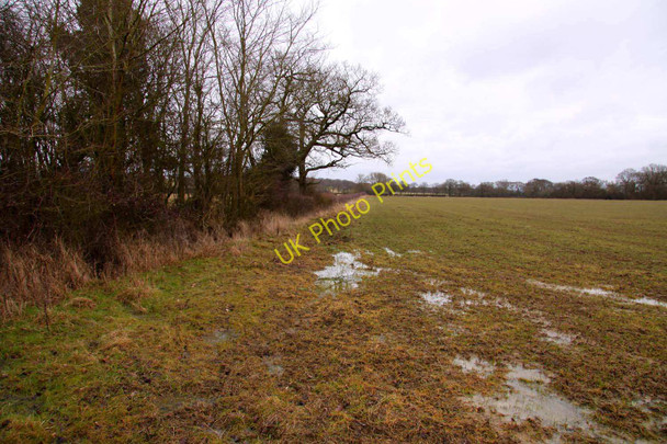 Photo 6"x4" A waterlogged field near Horton-Cum-Studley Horton-cum-Studley c2010