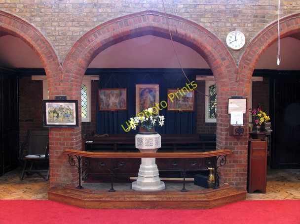 Photo 6"x4" St Gabriel, Havant Road, Walthamstow, London E17 - Baptistry Walthamstow c2004