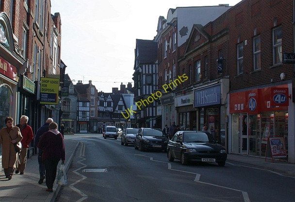 Photo 6"x4" Tewkesbury High Street Tewkesbury c2010