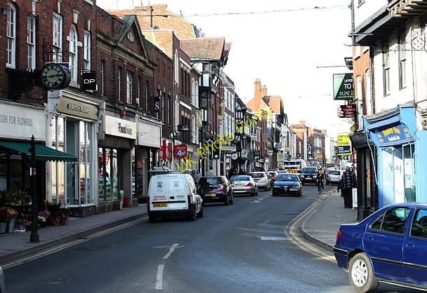 Photo 6"x4" Tewkesbury High Street Tewkesbury c2010