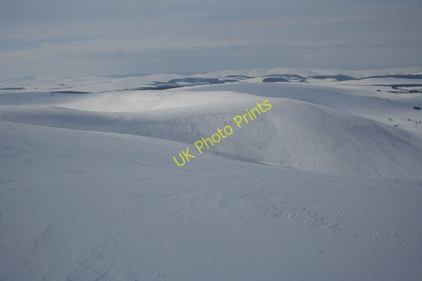 Photo 6"x4" Ladder Hills at the top of the Slochd Slochd Burn c2010