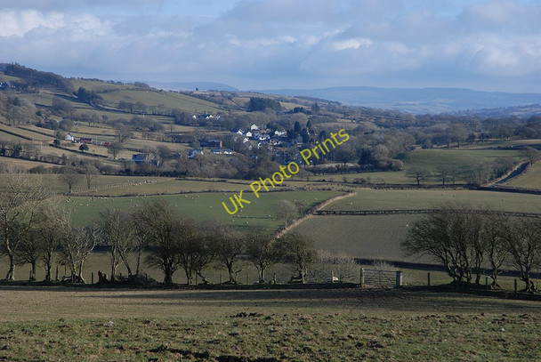 Photo 6"x4" View towards Lledrod Rhos-y-garth c2010
