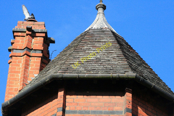 Photo 6"x4" Tower roof and chimney Hucknall c2010