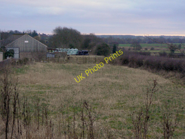 Photo 6"x4" Former railway alignment Snarestone c2010