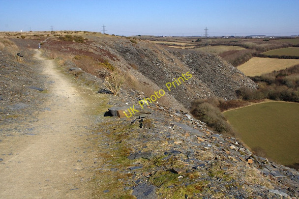 Photo 6"x4" On the Spoil Heap at Delabole Pengelly\/SX0783 c2010