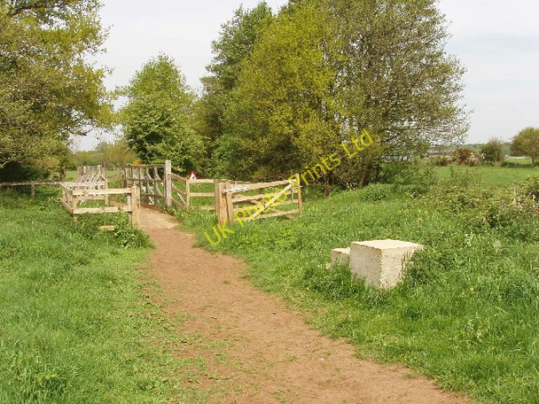 Photo 6"x4" Bridleway bridge over the River Bourne Mimbridge c2006