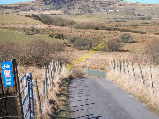 Photo 6"x4" Descending down to the bridge over Afon Dwyfor Bryncir c2010