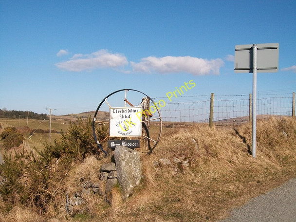 Photo 6"x4" Entrance to Llecheiddior-Uchaf Farm  Bryncir c2010