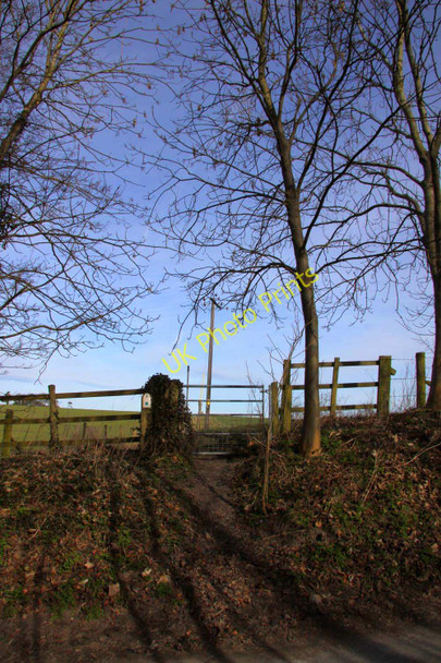 Photo 6"x4" Up to the gate to Ardington East Ginge c2010
