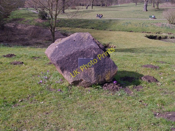 Photo 6"x4" Millennium Rock Crewe c2010