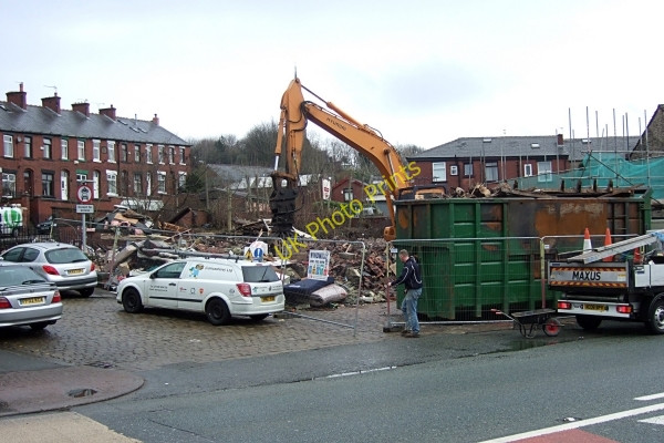 Photo 6"x4" Site of the Waggon and Horses Milnrow c2010