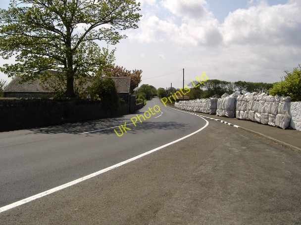 Photo 6"x4" Exiting Church Bends on the A 3 road Castletown\/SC2667 c2006