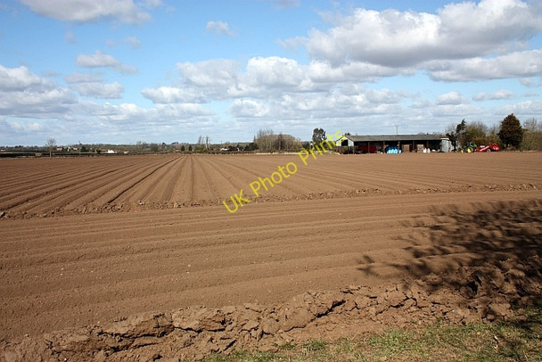 Photo 6"x4" Ridged fields, Naunton Naunton\/SO8739 c2010
