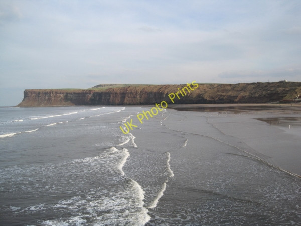 Photo 6"x4" Sea and Beach at Saltburn Saltburn-By-The-Sea c2010