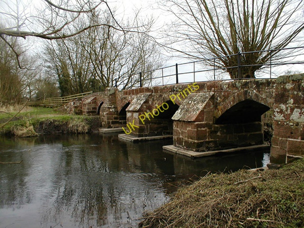 Photo 6"x4" Hampton-in-Arden packhorse bridge Hook End\/SP2080 c2005