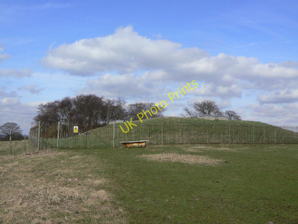 Photo 6"x4" Hilltop Farm reservoir Higher Poynton c2010