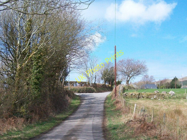 Photo 6"x4" The Ynysleci-Llangybi road at the junction with the Llanarmon road Llanarmon c2010