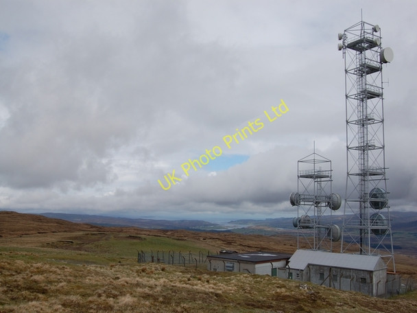Photo 6"x4" Masts on Skriaig Glenmore\/NG4340 c2006