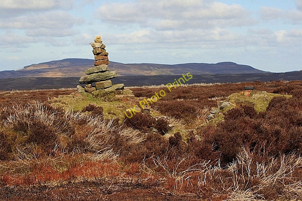 Photo 6"x4" Cairn, Bilsdale East Moor The Grange\/SE5796 c2010