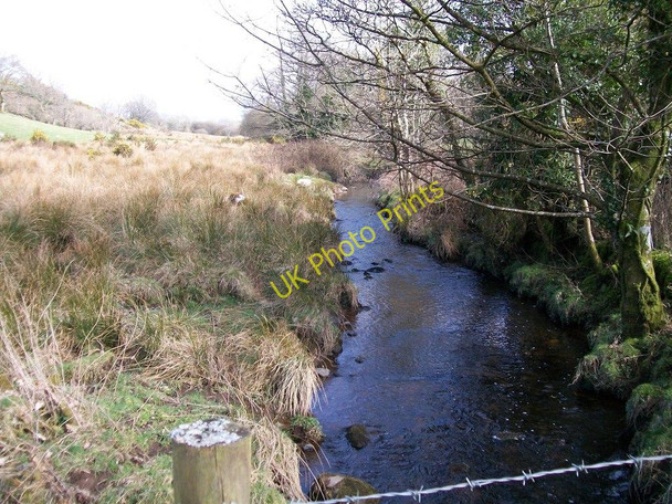 Photo 6"x4" Afon Erch above the footbridge leading to St Cybi's Well Llangybi\/SH4241 c2010