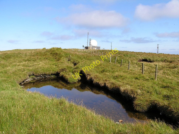 Photo 6"x4" Cliff top, Fitful Head Quendale c2007
