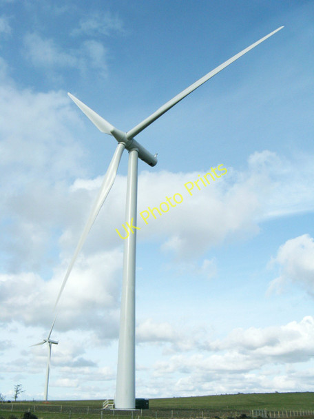 Photo 6"x4" Turbine No. 3 - Alltwalis Windfarm Gwyddgrug c2010