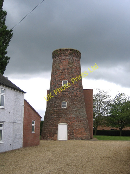 Photo 6"x4" Cowbit tower windmill, Lincs Cowbit c2006