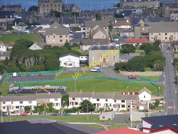 Photo 6"x4" Hayfield House, seen from Staney Hill Lerwick c2007