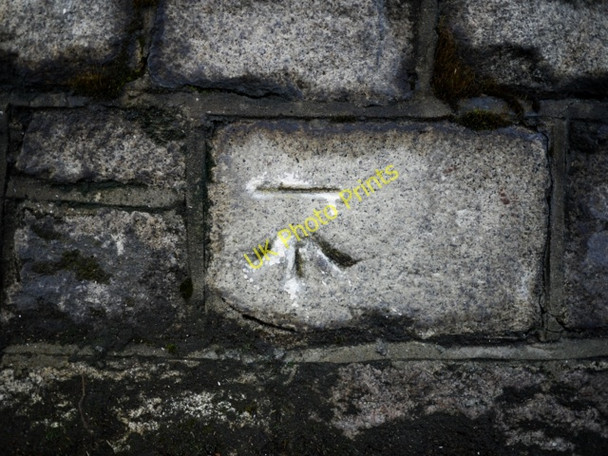 Photo 6"x4" Bench Mark, Newtownards Newtownards c2010