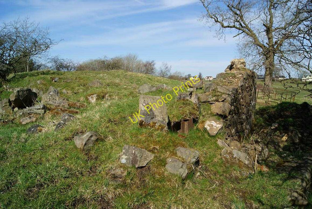 Photo 6"x4" Ruined Cottage near Greenfoot Greenfoot c2010