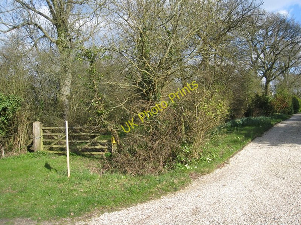 Photo 6"x4" Gate by Pound Green House Pound Green\/SU5759 c2010