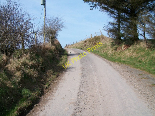 Photo 6"x4" The rising road west of Hendre Cennin Isaf Bwlch-derwin c2010