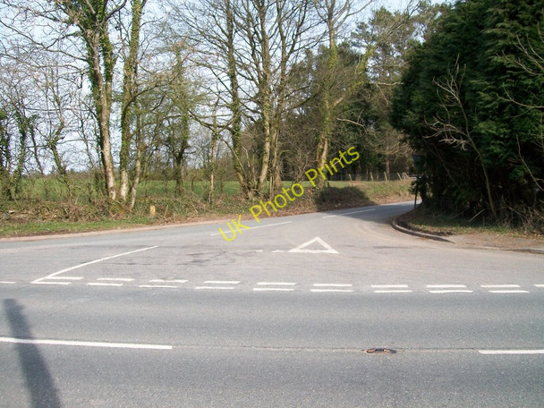 Photo 6"x4" The mouth of the Pencaenewydd road from the A499 Llanaelhaearn c2010