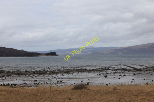 Photo 6"x4" View over Duart Bay towards Rubha a' Ghuirmein, Isle of Mull Lochdon c2010