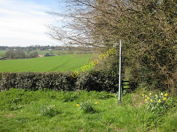 Photo 6"x4" Stile leading to a footpath to Linton Gorsley Common c2010
