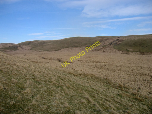 Photo 6"x4" Upper Camddwr and Esgair Ambor Esgair Ambor c2010