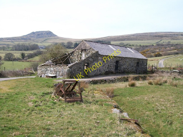 Photo 6"x4" Old farm building at Mynachdy Gwyn  Bwlch-derwin c2010