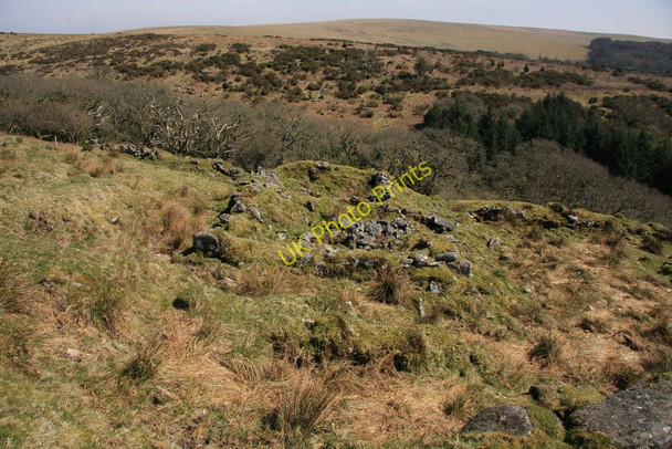 Photo 6"x4" Ruined farmstead Torr\/SX6160 c2010