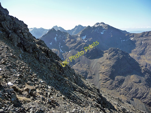 Photo 6"x4" The north-west ridge of Bruach na Frithe Bruach na Frithe c2010